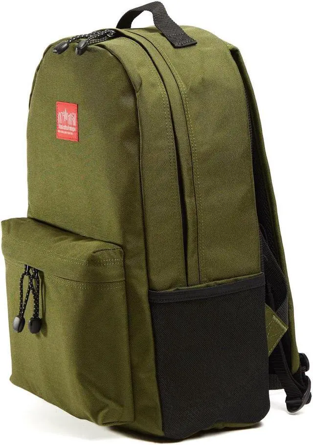 Alt view image 2 of 7 - Manhattan Portage Knickerbocker 13 Inch Laptop Backpack, 13" Laptop Backpack with padded Laptop Compartment, 13 inches Laptop Backpack, Olive
