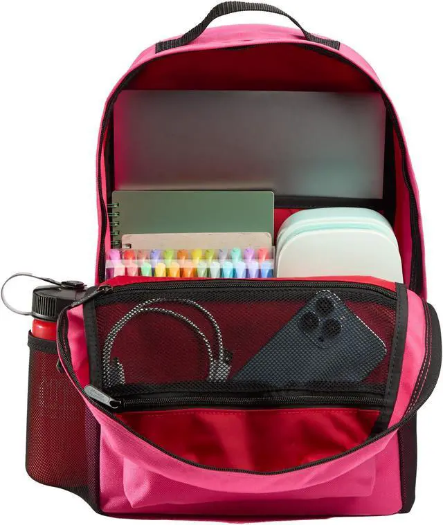 Alt view image 4 of 5 - Manhattan Portage Knickerbocker 13 Inch Laptop Backpack, 13" Laptop Backpack with padded Laptop Compartment, 13 inches Laptop Backpack, Rose