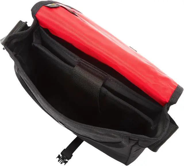 Alt view image 2 of 3 - MANHATTAN PORTAGE MANHATTAN LAPTOP BAG, 13" LAPTOP BAG WITH ADJUSTABLE STRAPS, WATER RESISTANT FABRIC LAPTOP BAG, NAVY