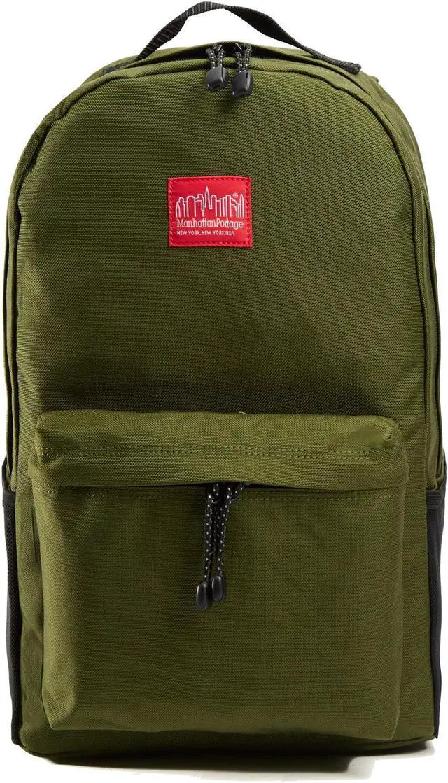 Main image of Manhattan Portage Knickerbocker 13 Inch Laptop Backpack, 13" Laptop Backpack with padded Laptop Compartment, 13 inches Laptop Backpack, Olive
