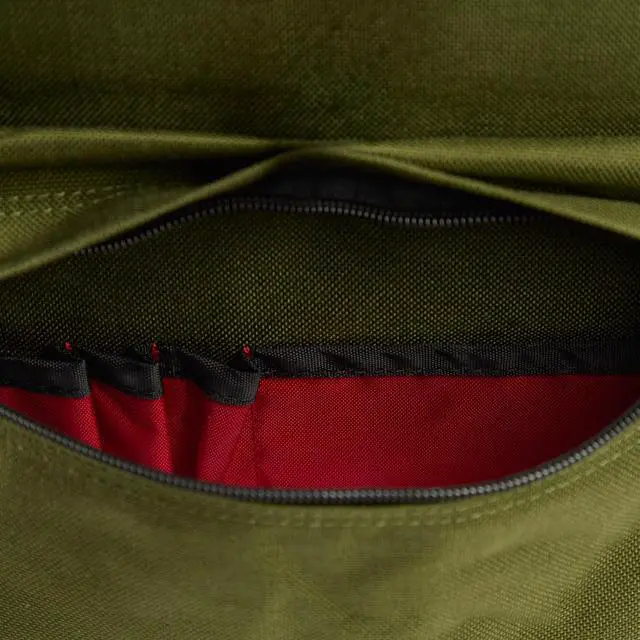 Alt view image 7 of 7 - Manhattan Portage Knickerbocker 13 Inch Laptop Backpack, 13" Laptop Backpack with padded Laptop Compartment, 13 inches Laptop Backpack, Olive