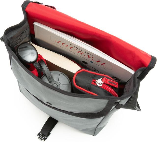 Alt view image 6 of 6 - Manhattan Portage Crossbody Manhattan Bag with Adjustable Strap, Manhattan Messenger Bag for Men & Women, Grey.