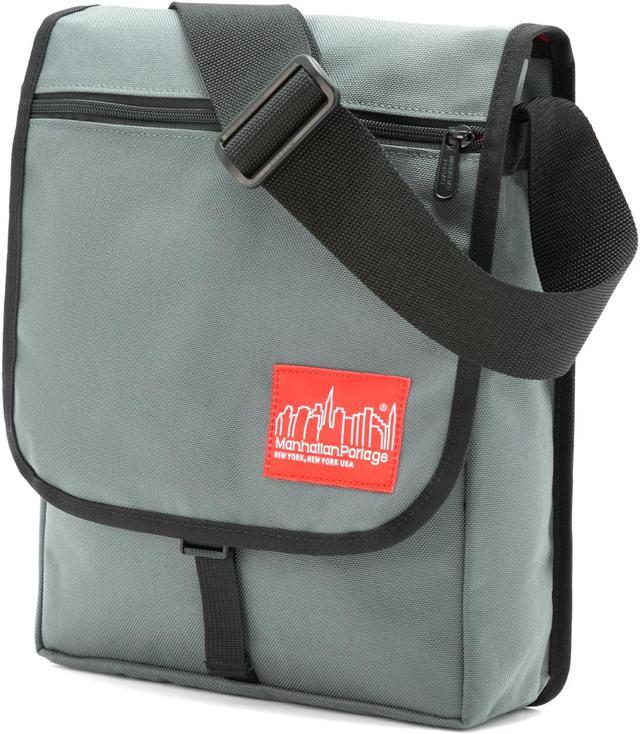 Alt view image 2 of 6 - Manhattan Portage Crossbody Manhattan Bag with Adjustable Strap, Manhattan Messenger Bag for Men & Women, Grey.
