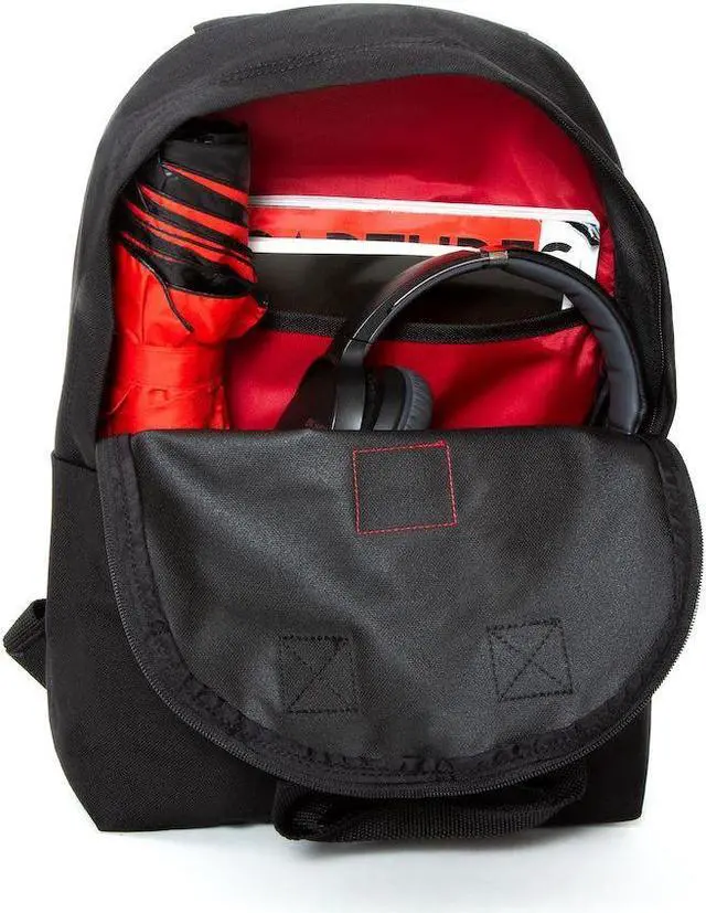 Alt view image 3 of 4 - Manhattan Portage Midnight Governor's Laptop bag, 13 inches Laptop Backpack with Adjustable Straps. Glitter Midnight Fabric Laptop Backpack for women.