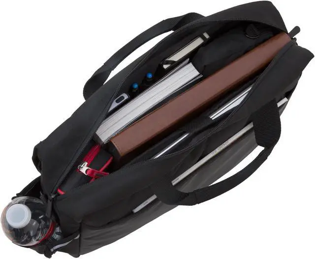 Alt view image 4 of 7 - Manhattan Portage Webb Convertible Laptop Briefcase, 15 inches Laptop Briefcase, 15" Laptop Messenger Bag with adjustable straps, 15" Laptop Briefcase, Laptop Briefcase bag for 15 " Laptop, Black.