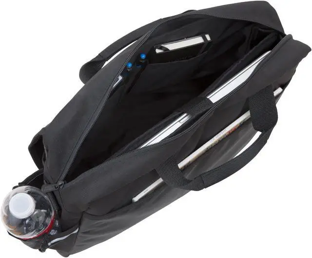 Alt view image 3 of 5 - Manhattan Portage Webb Convertible Laptop Briefcase, 15 inches Laptop Briefcase, 15" Laptop Messenger Bag with adjustable straps, 15" Laptop Briefcase, Laptop Briefcase bag for 15 " Laptop, Navy.