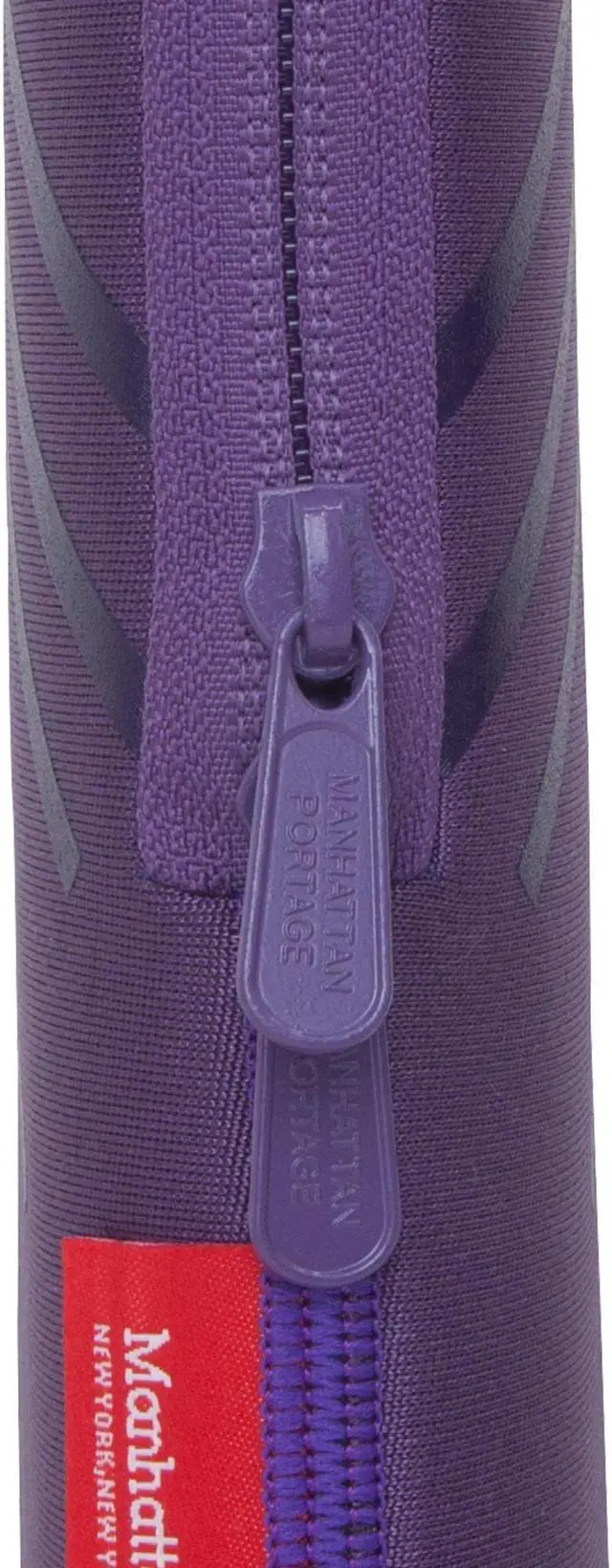 Alt view image 5 of 6 - Manhattan Portage 15 Inches Laptop Sleeve, 15" Laptop Sleeve with Skyline Print, 15 Inches Laptop Protective Case with YKK Zippers, 15 Inches Laptop Case, Purple.
