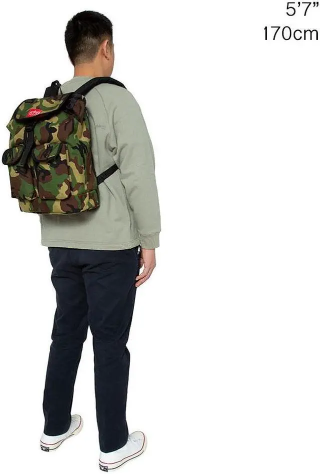 Alt view image 2 of 6 - Manhattan Portage Snapshot Camera Backpack, Camera Backpack for professional photographers, DSLR, SLR Camera Bags, Grey.