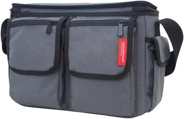 Alt view image 2 of 7 - Manhattan Portage Shutterbug Camera Bag, Camera Bag for DSLR, SLR with Soft Padded Interior, Camera Bag for Photographers, Grey.