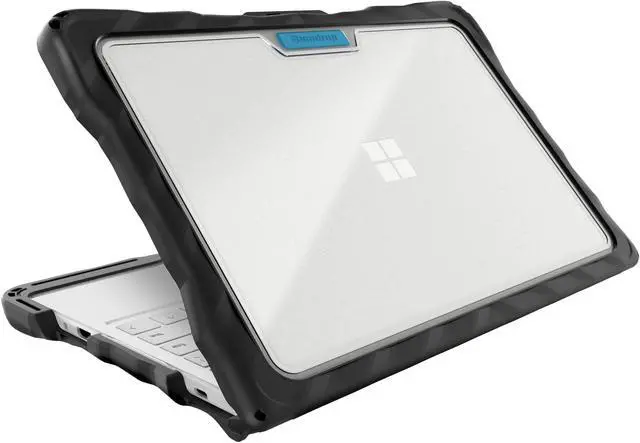 Main image of Gumdrop DropTech Case Fits Microsoft Surface Laptop SE (Clamshell). Designed for Kids, K-12 Students, Teachers, Classrooms, and School Use  Drop Tested, Rugged, Reliable Device Protection  Black