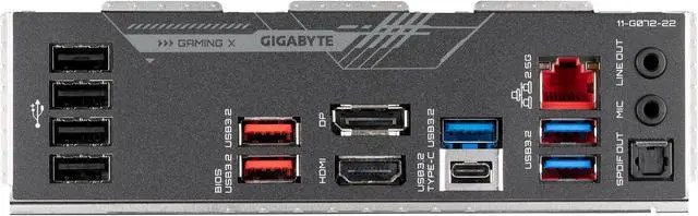 Alt view image 5 of 5 - GIGABYTE Z690 Gaming X DDR4 (LGA 1700/ Intel Z690/ ATX/ DDR4/ Quad M.2/ PCIe 5.0/ USB 3.2 Gen2X2 Type-C/ 2.5GbE LAN/Gaming Motherboard)