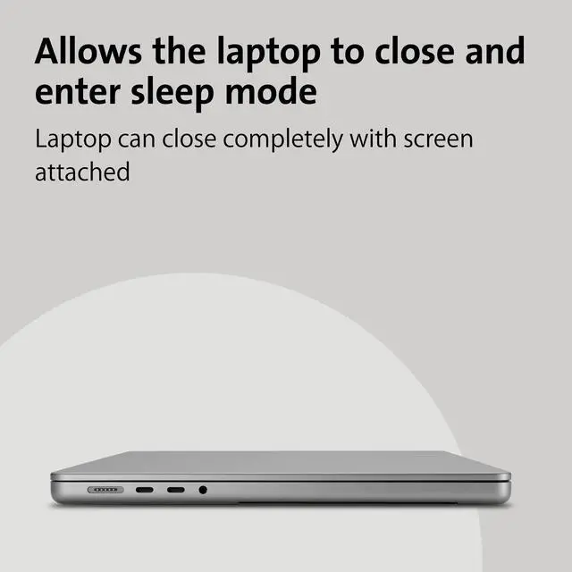 Alt view image 3 of 5 - Kensington MP14 Magnetic MacBook Pro Privacy Screen for 14 inch MacBook Pro (2021-2024, M1, M2, M3, M4, Pro, Max), Removable Laptop Privacy Screen, Anti Glare Blue Light MacBook Mac Screen Protector