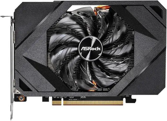 Alt view image 2 of 5 - ASRock RX6500XT CLI 4G AMD Radeon RX 6500 XT Challenger ITX 4GB Graphics Card