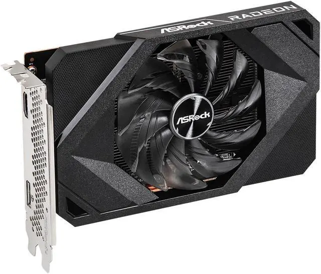 Alt view image 4 of 5 - ASRock RX6500XT CLI 4G AMD Radeon RX 6500 XT Challenger ITX 4GB Graphics Card