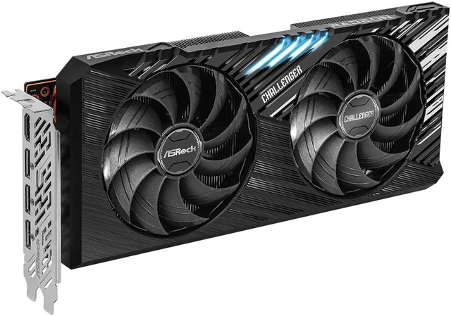 Alt view image 3 of 5 - ASRock Challenger Radeon RX 7800 XT OC RX7800XT CL 16GO 16GB GDDR6-90-GA4SZZ-00UANF