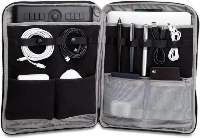 Alt view image 2 of 3 - TIMBUK2 Stealth Folio Organizer, Eco Black, Large