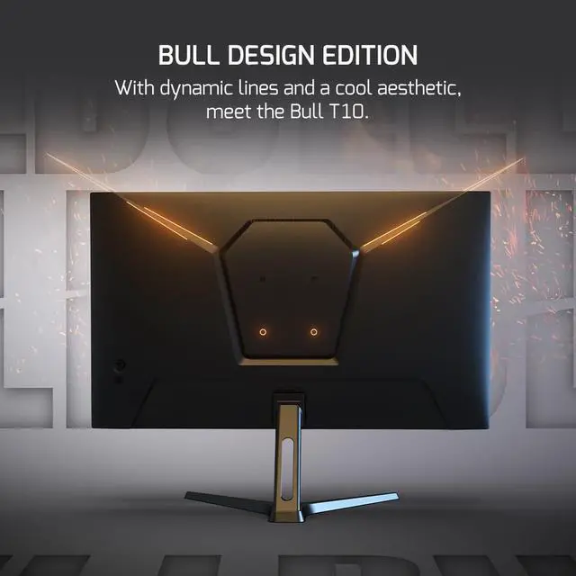 Alt view image 4 of 5 - GAMEPOWER Bull T10 24 Inch 180Hz Gaming Monitor, 1920x1080p FHD, HDR, Adaptive Sync, Frameless Design, 300 Candela, IPS Panel, Blue Light Filter, 0.5ms Response Time, Zero Dead Pixel Warranty