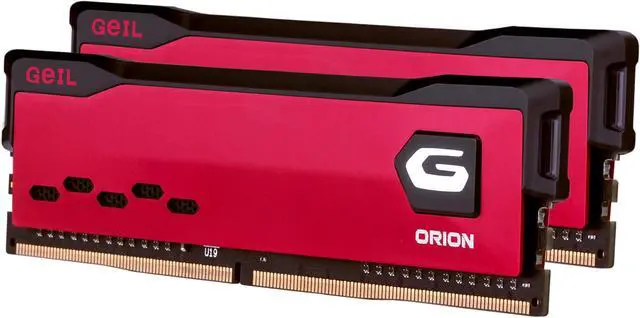 Main image of GeIL Orion DDR4 RAM, 16GB (8GBx2) 3200MHz 1.35V XMP2.0, Intel/AMD Compatible, Long DIMM High Speed Desktop Memory, Hardcore Immersive Gaming/Multimedia Content Creation/Quality Live Streaming
