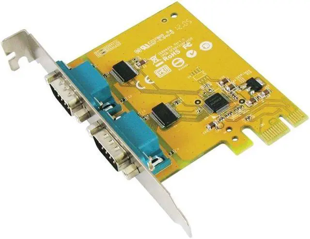 Main image of SUNIX SP 2-Port RS-232 Serial PCI-E Card (SER6437A)