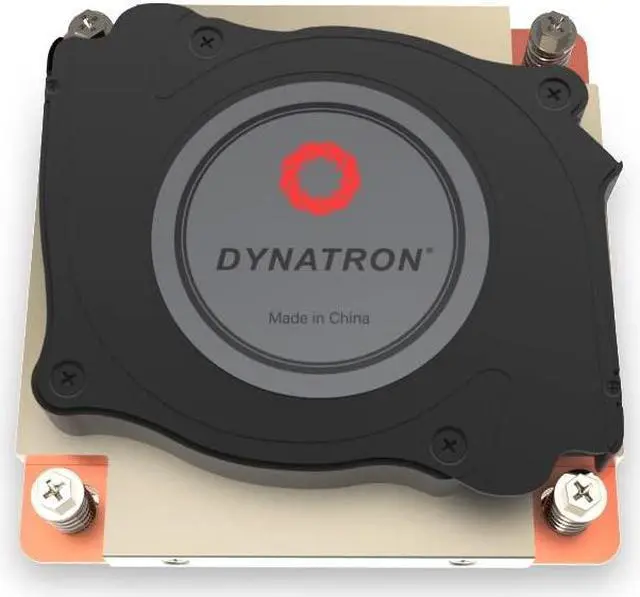 Alt view image 3 of 4 - Dynatron Q7 1U Copper Vapor Chamber Heatsink with Stacked Fins for LGA 1700 Socket