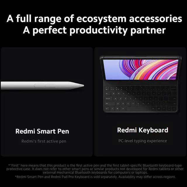 Alt view image 5 of 5 - Xiaomi Redmi Pad Pro WiFi Version 12.1" Octa Core Global ROM 10000mAh Bluetooth 5.3 8MP Dual Camera (Mint Green, 128GB + 8GB)