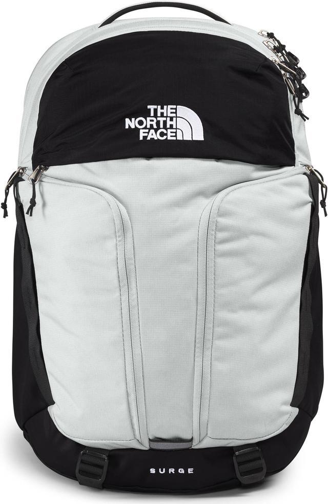 THE NORTH FACE Surge Commuter Laptop Backpack Tin Grey Dark Heather TNF Black One Size Newegg