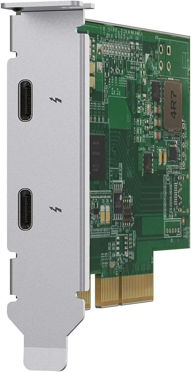 Alt view image 4 of 5 - QNAP Thunderbolt 3 Expansion Card for TVS-h1688X and TVS-h1288X NAS (QXP-T32P)