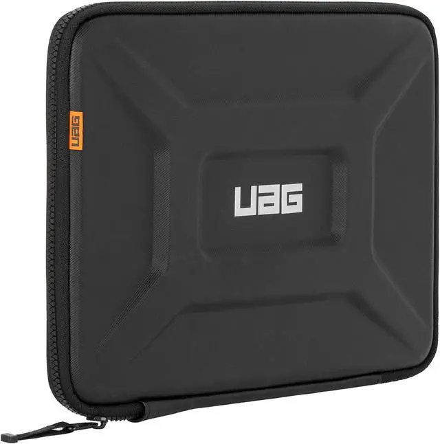 Main image of URBAN ARMOR GEAR UAG Medium Sleeve for 11-13-inch Devices Rugged Tactile Grip Weatherproof Protective Slim Secure Laptop/Tablet Sleeve, Black