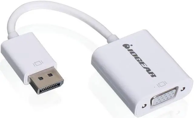 Alt view image 3 of 5 - IOGEAR 2-Port VGA and DisplayPort Cable KVM Kit with Audio, GCS72DPKIT