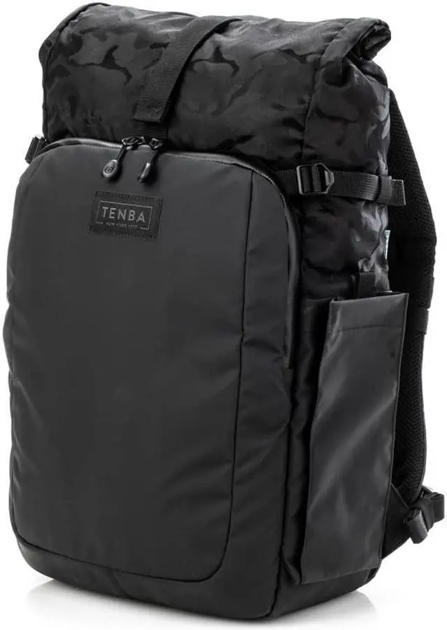 Alt view image 3 of 5 - Tenba Backpack V2, Black/Black Camo, 14 Long