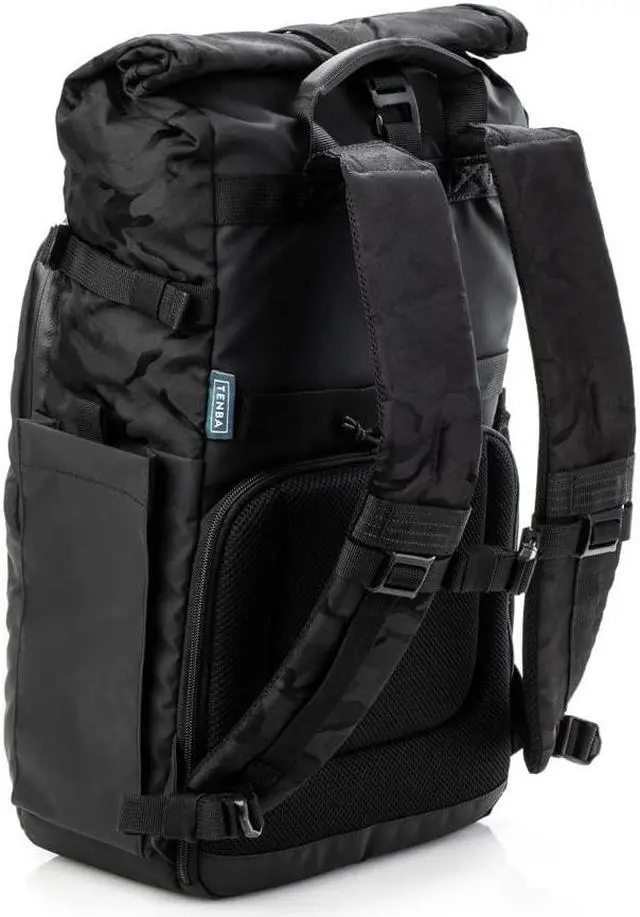 Alt view image 4 of 5 - Tenba Backpack V2, Black/Black Camo, 14 Long