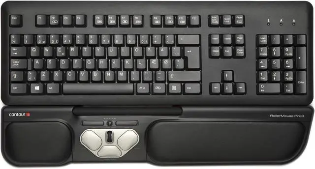 Alt view image 3 of 5 - Contour RollerMouse Pro3  Ergonomic Mouse for RSI, Carpal Tunnel & Shoulder Pain Relief | No Reach, No Grip, No Strain | Customizable Shortcuts, Adjustable Speed | Wired USB for Mac & PC