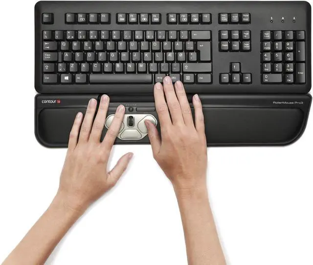 Alt view image 5 of 5 - Contour RollerMouse Pro3  Ergonomic Mouse for RSI, Carpal Tunnel & Shoulder Pain Relief | No Reach, No Grip, No Strain | Customizable Shortcuts, Adjustable Speed | Wired USB for Mac & PC