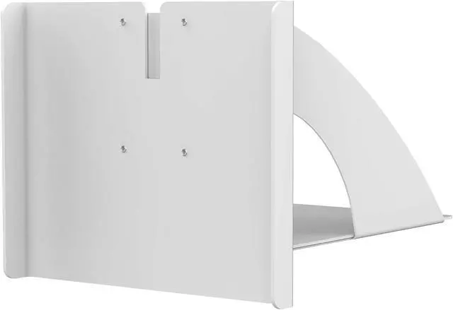 Alt view image 5 of 5 - CTA Digital ADD-PARAPRTWB Printer Shelf Add-on for PAD-PARAF with Mounting Bracket (White)
