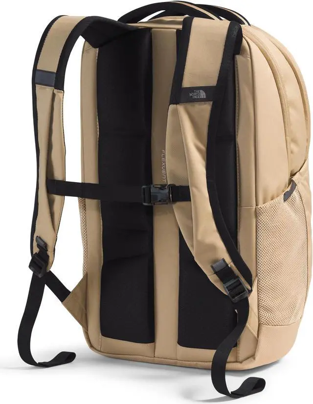 Alt view image 3 of 5 - THE NORTH FACE Vault Everyday Laptop Backpack | Commuter Travel Bag with Water-Repellent Finish, Spacious Main Compartment, Khaki Stone/TNF Black, One Size