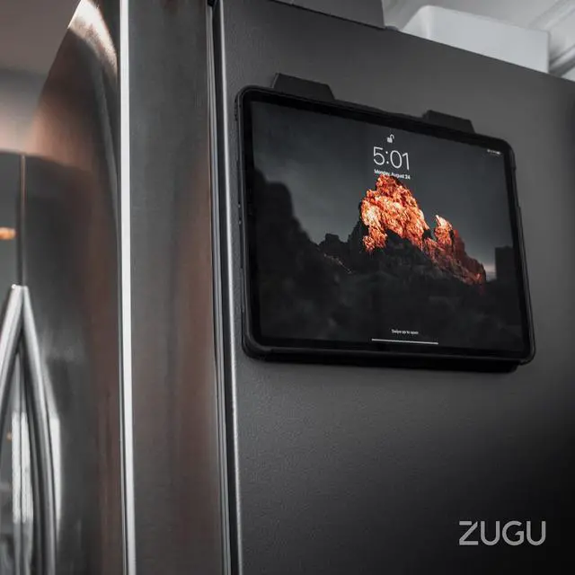 Alt view image 5 of 5 - ZUGU CASE for 10.2 Inch iPad 7th / 8th / 9th Generation Case (2021/2020/2019), Protective, Thin, Sleek Design, Magnetic Stand, Sleep/Wake Cover, Magnetic Cover, Black