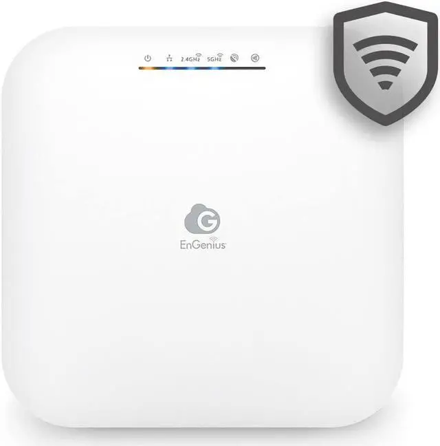 Main image of EnGenius ECW220S Cloud-Managed Wi-Fi 6 Security Access Point with EnGenius AirGuard