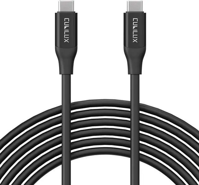 Main image of Cubilux 100W PD USB C Data Cable for 4K Video Output,Fast Charging USB C to C Cable situable for iPhone 15/15 Pro/MacBook Pro,USB C to USB C Charger Cable transfers speeds up to 10Gbs-16Ft/5M