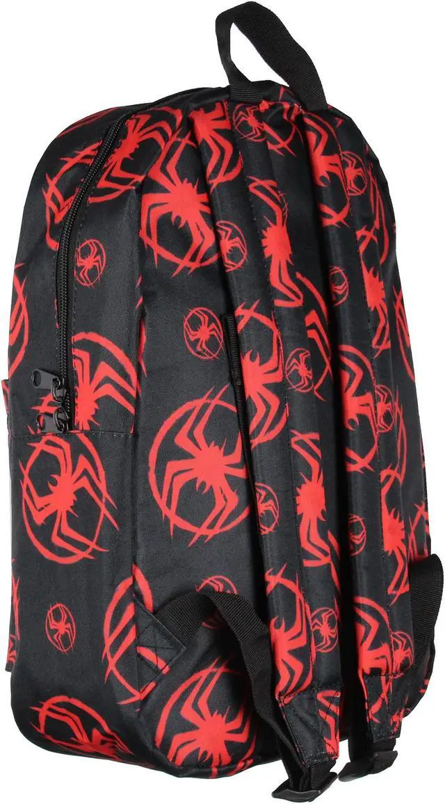 Alt view image 3 of 4 - Bioworld Marvel Spider-Man Miles Morales Backpack Laptop Travel Backpack