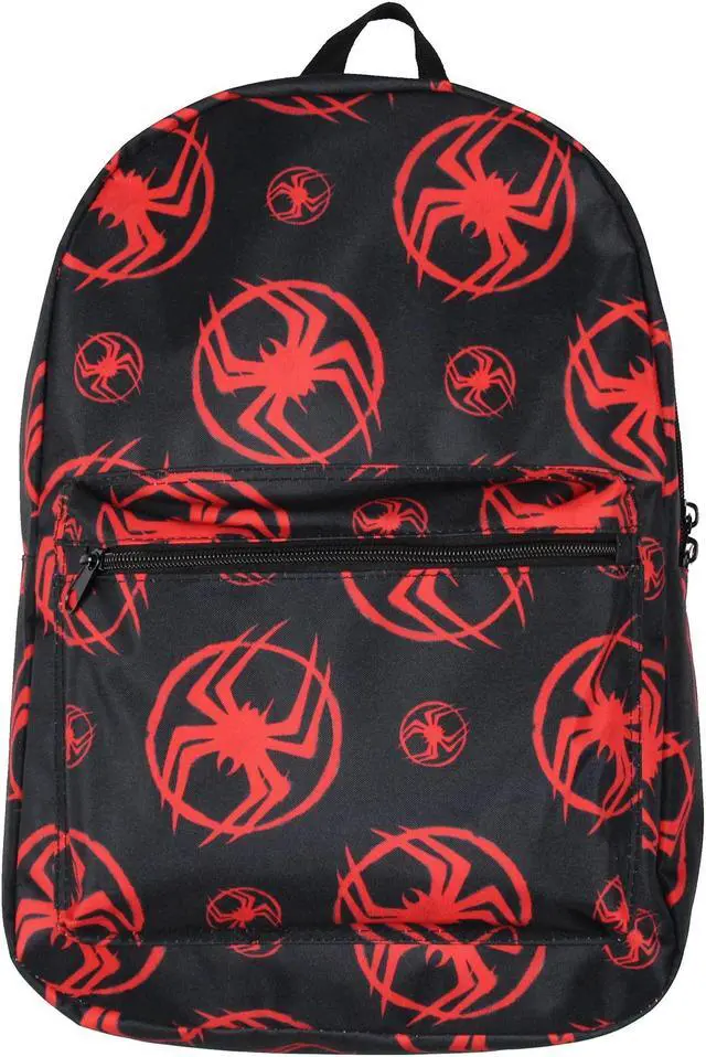Alt view image 2 of 4 - Bioworld Marvel Spider-Man Miles Morales Backpack Laptop Travel Backpack