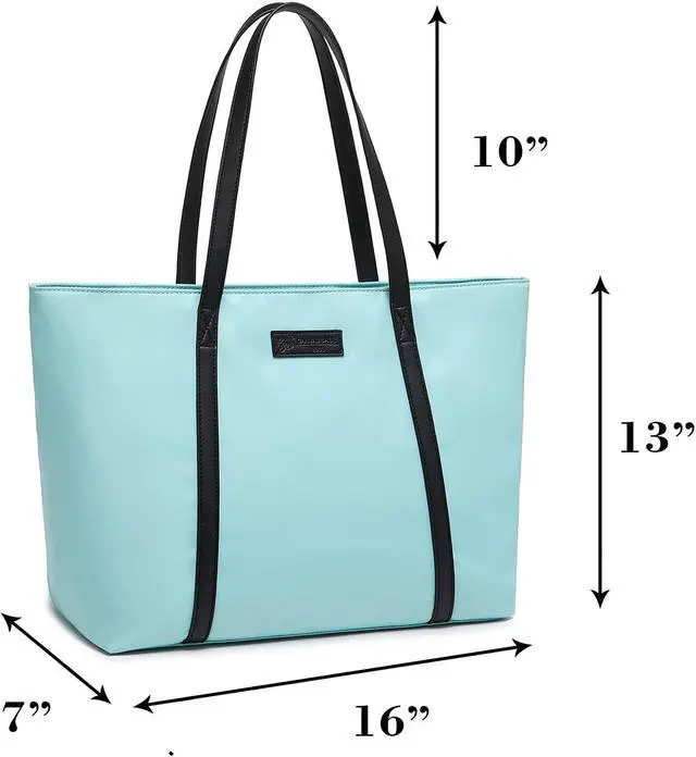 Alt view image 2 of 5 - BUG Lightweight Women Laptop Tote Bag for Work, Casual Handbag for Travel Beach College Teacher