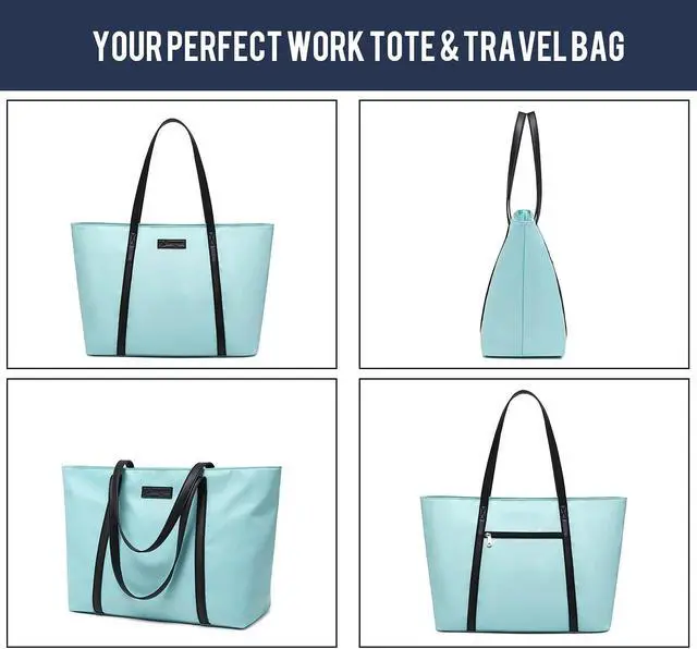 Alt view image 3 of 5 - BUG Lightweight Women Laptop Tote Bag for Work, Casual Handbag for Travel Beach College Teacher