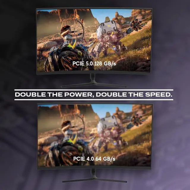 Alt view image 4 of 5 - LINKUP - AVA5 PCIE 5.0 Riser Cable | RTX5090 RX9070 GPU Ready | x16 128GB/s Speed | Compatible with PCIe 4.0 & WRX80/WRX90E | Straight, Black 30cm (Total Length 34cm)