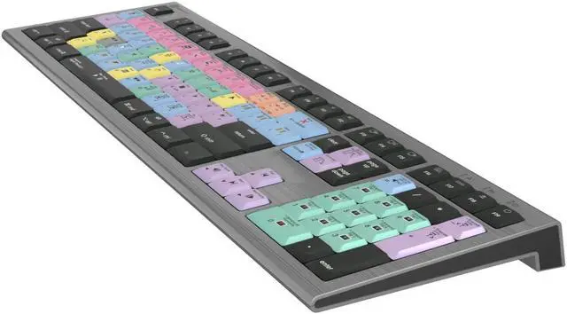 Alt view image 5 of 5 - Logickeyboard Backlit 'Astra2' Designed for Editing in Apple Final Cut Pro  p/n LKB-FCPX10-A2M-US