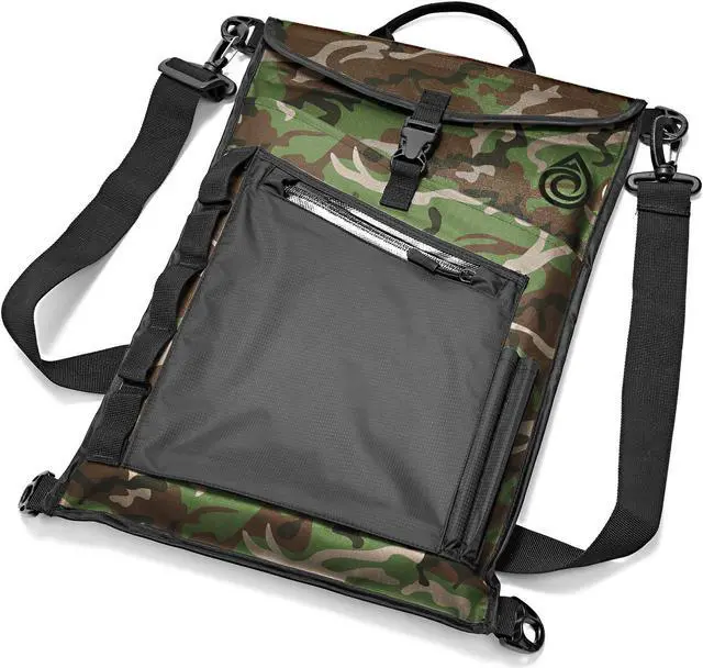 Main image of AquaQuest Typhoon Laptop Case - 100% Waterproof, Versatile, Durable, Lightweight, Compact Messenger Bag - Protective Padded Computer Sleeve Pouch Cover - 13", Camo