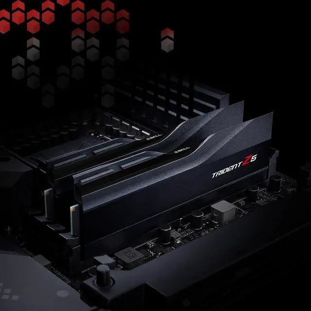 Alt view image 4 of 4 - G.SKILL Trident Z5 Series (Intel XMP 3.0) DDR5 RAM 48GB (2x24GB) 8400MT/s CL40-52-52-134 1.40V Desktop Computer Memory UDIMM - Matte Black (F5-8400J4052G24GX2-TZ5K)