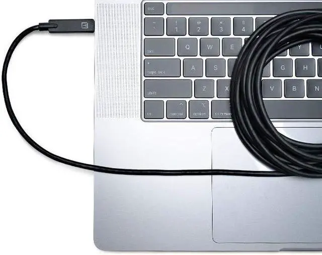 Alt view image 3 of 4 - TetherBoost Pro USB-C Core Controller Extension Cable (Non-Reflective Black)