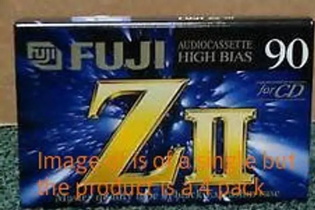 Main image of 90 minute high bias blank tape- 4pk