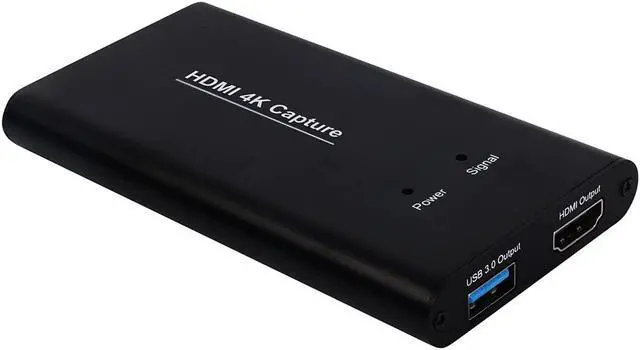 Main image of KuWFi Game Capture Card Switch,Video Capture Card 4K 1080P 60FPS, HDMI to USB 3.0 Converter for All HDMI Devices Such as Streaming Work with PS4/PC/OBS/Camera