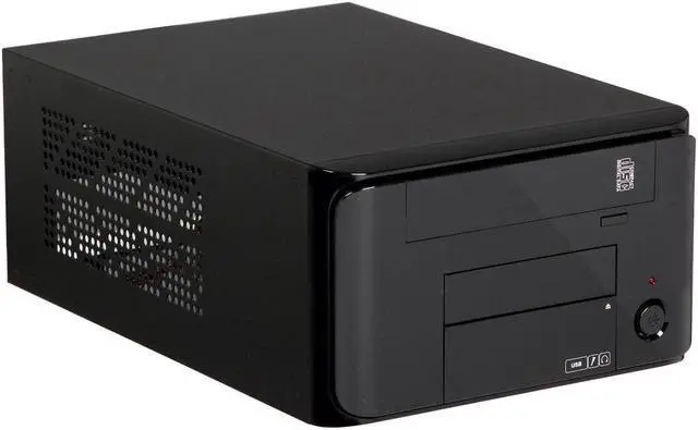 Main image of MI-008 Tower Black P4 Chassis with 250W Itx Psu+sata Power Supply